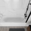 Акриловая ванна Vincea VBT-2B170-FR с каркасом, белая, 170x70x48 фото 2