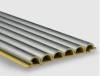 Рифленая панель Bonaparte Pipe silver metal 280x13.2x1.5