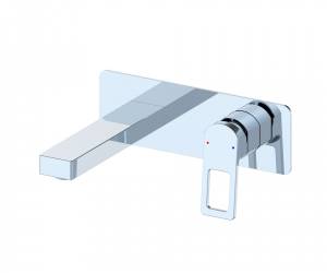 Смеситель для раковины Wonzon & Woghand WW-88869010-CR встраиваемый, хром
