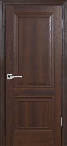 Межкомнатная дверь Profilo Porte экошпон PSB-28, глухая, дуб оксфорд темный 800x2000