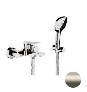 Смеситель для ванны Remer Slash & Dot SL02XV сталь