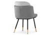 Стул Woodville Penelopa 15415 dark gray / light gray / black / gold фото 4