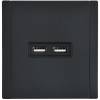 Розетка USB type A+A IEK Forte&Piano FP-U21-D31-M-K02 черный фото 3
