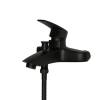 Смеситель для ванны с душем Royce Pro RCM-120503BL с коротким изливом, черный фото 4