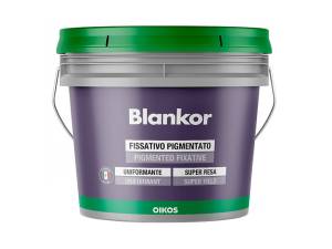 Грунтовочная краска с песком Oikos Blankor Bianco 14 л