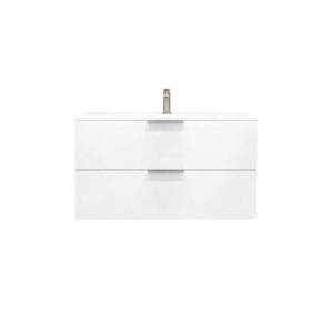 Тумба с раковиной Kerama Marazzi Piano Forte белый глянцевый, 95 см, раковина PI.wb.95