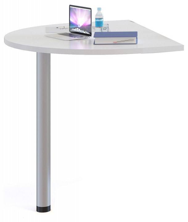 Стол приставной Сокол СПР-03 4680212007040, СПР03Б6 Белый