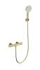 Смеситель для душа Wonzon & Woghand WW-B3013-A-BG с термостатом, брашированное золото