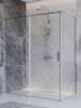Душевой уголок Cezares PLANE-AH-1-160/100-C-CR профиль хром, стекло прозрачное, 160x100x195 фото 4
