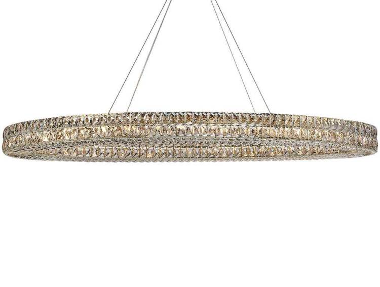 Подвесная люстра Newport Elizabeth 2 8550/160 C oval gold polished