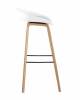 Стул барный Stool Group Libra 8319B WHITE деревян. ножки фото 3