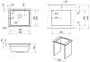 Мойка кухонная Granula Kitchen Space KS-5501U шварц фото 3