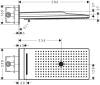 Душевой комплект Hansgrohe Rainmaker Select 580 (3 jet) 24001600 + 26530000 + 26486000 + 28276000 + 15735600 + 15736600 фото 11