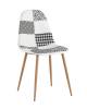 Стул Stool Group Валенсия SN OS-001P-V patchwork bw DUAL пэчворк черно-белый