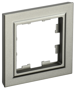 Рамка 1-постовая IEK Brite BR-M12-K37 шампань