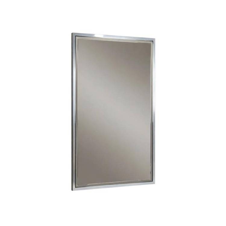 Зеркало Armadi Art Monaco 566-BCR с подсветкой 70x110 см глянец черная хром