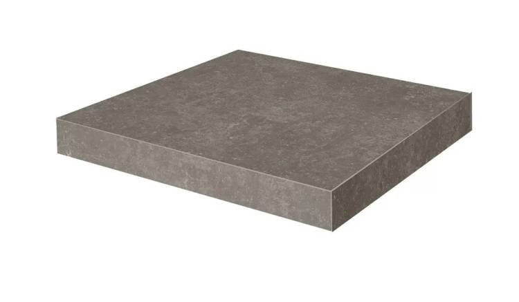 Ступень Kerama Marazzi Касабланка KM6012G0151RGCA угловая клееная HP коричневый матовый обрезной 33x33