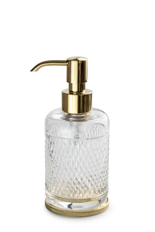 Диспенсер для мыла Boheme Aura 10250-G настольный, золотой