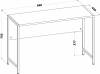 Стол письменный Сокол СПМ-400.9 00-00016078 Белый фото 3