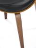 Стул кухонный Halmar K544 V-CH-K/544-KR-CZARNY черный/орех фото 10
