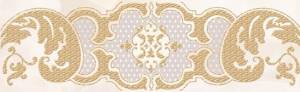 Бордюр Azori Navarra 584151002 Crema Barocco 6.2x20.1