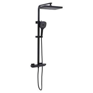 Душевая стойка Allen Brau Infinity 5.21030-31 черная матовая