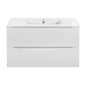 Тумба с раковиной Vincea Mia Slim VMC-2MC900S1GW Белый