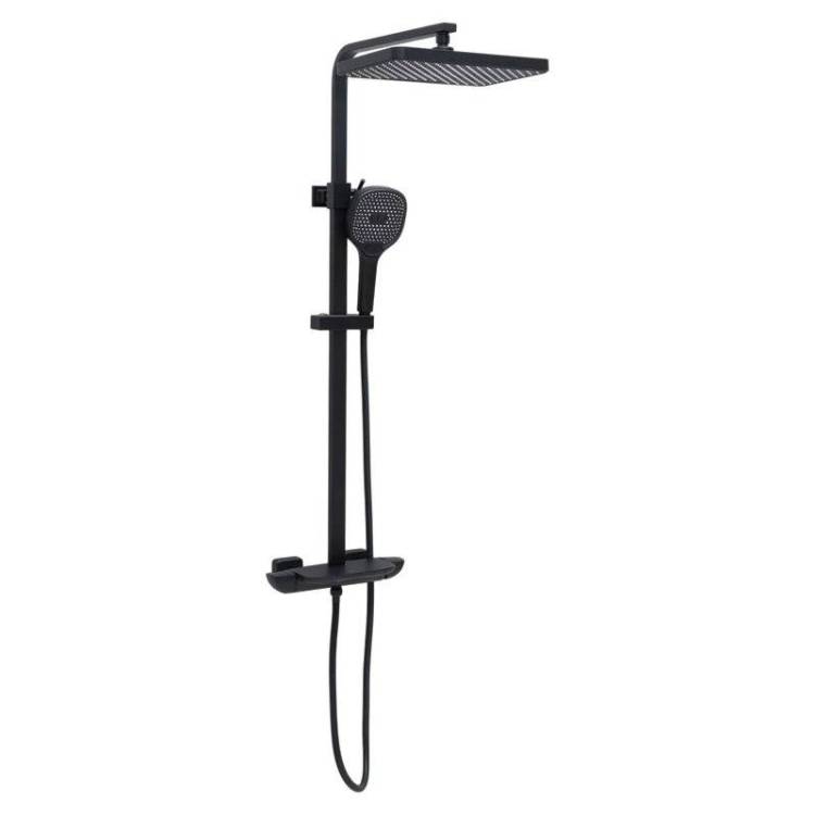 Душевая стойка Allen Brau Infinity 5.21030-31 черная матовая