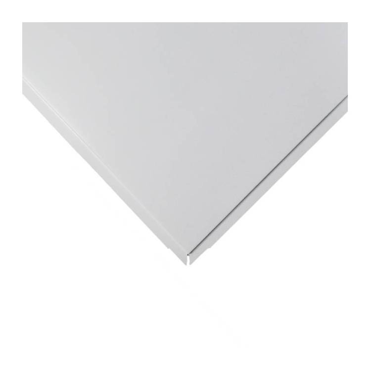 Плита потолочная кассетная белая, кромка Tegular 90 600х600