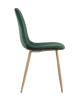 Набор из 4 стульев Stool Group Валенсия SN OS-001 HLR-57 X4 темно-зеленый фото 4