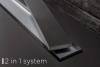 Поддон для душа Pestan Confluo Board 40007821SS 90x90, под плитку со встроенным лотком, решетка хром матовый фото 3
