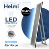 Зеркало Teymi Helmi Black Edition T20317IR напольное в полный рост, с подсветкой, сенсор на взмах, 45x175 фото 2