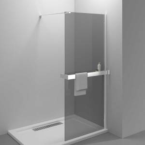 Душевая перегородка Vincea Walk-In HR VSW-4HR800CG 800x2000, профиль хром, стекло тонированное