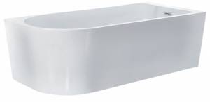 Акриловая ванна Esbano Afina ESVAAFINL белая 170x80x58
