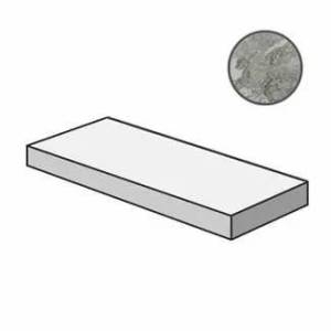 Ступень Italon Шарм Экстра 620070001461 Силвер угловая правая 33x160