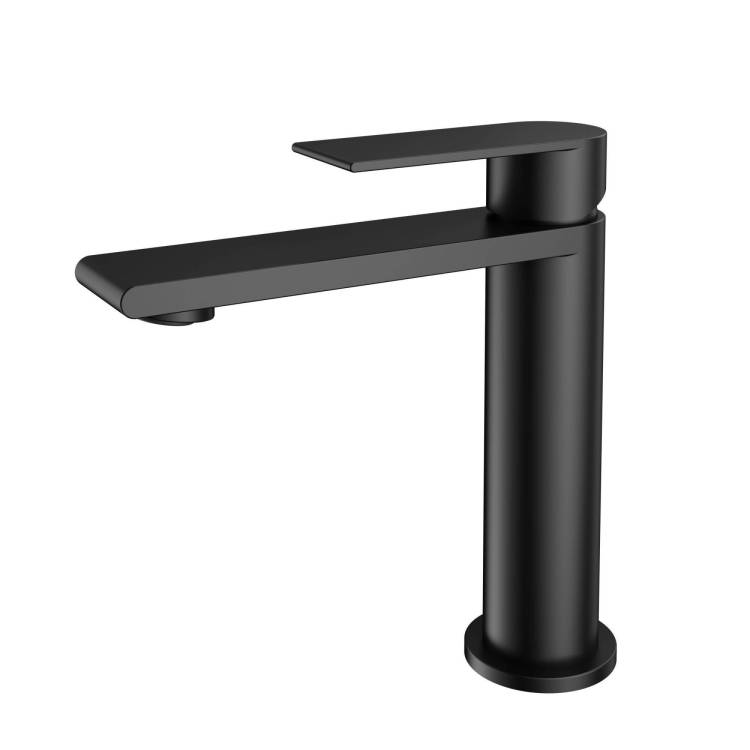 Смеситель для раковины Vincea Vogue (SS) VBF-2VS1MB черный матовый