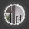 Зеркало Comforty Лея-75 00-00019346 с подсветкой и антизапотеванием, серебряный матовый фото 2