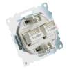 Розетка компьютерная 2-местная Stekker GLS00-7109-06 50008 фото 9