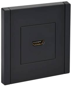 Розетка HDMI IEK Forte&Piano FP-H10-K02 черный