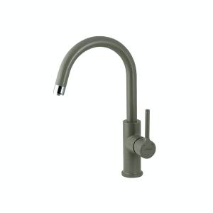 Смеситель для кухни Lemark Comfort LM3073PGS с подключением к фильтру питьевой воды Серый шелк