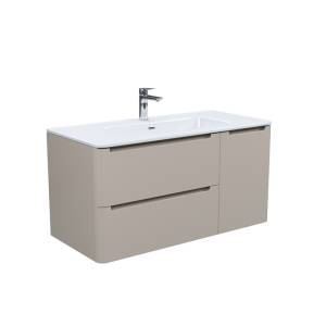 Тумба с раковиной Iddis Edifice 100 EDI10C0i95K подвесная, капучино