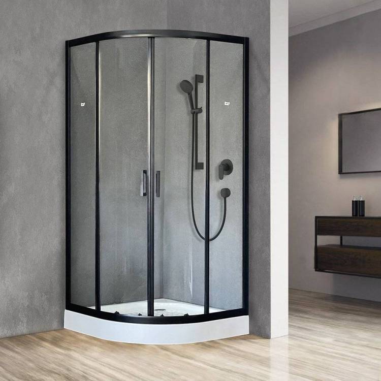 Душевой уголок Royal Bath HK RB100HK-T-BL 100x100 с поддоном
