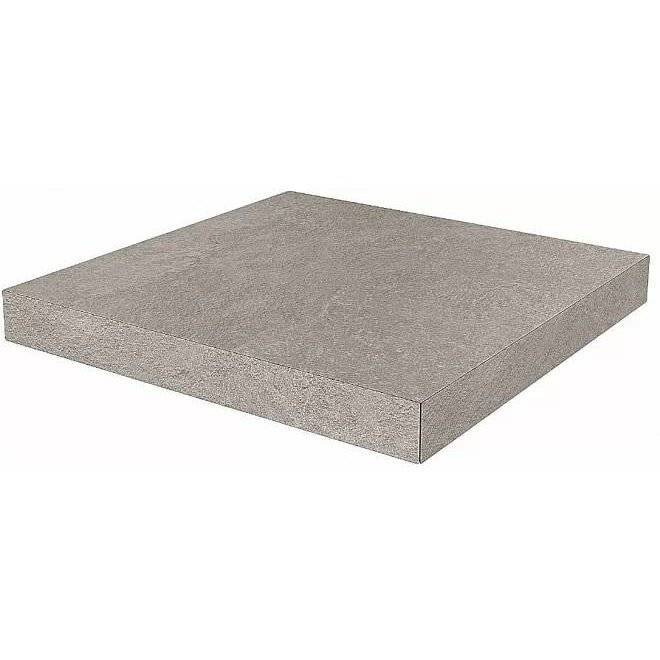Ступень Kerama Marazzi Про Стоун DD600420R\GCA Угловая Клееная Серый 33x33