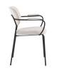 Стул Stool Group Кэрол FDC9124 OTE-MOD451 бежевый, черные ножки фото 3