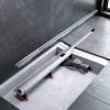 Душевой лоток Am.Pm MasterFlow W01SC-S11-100-05SB универсальный затвор Slim line 100см, матовая сталь фото 8
