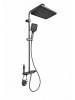 Душевая система Watersense Aurora Powerful W01826 графит фото 11