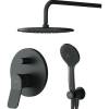 Душевой комплект для душа Am.Pm X-Joy FB85A1RH02 черный, с внутренней частью
