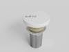 Донный клапан для раковины Salini 16231WM Белый матовый для моделей Armonia, Gloria, S-Stone