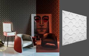 Гипсовая панель Deco Line Modern M-18 60x1.7x60