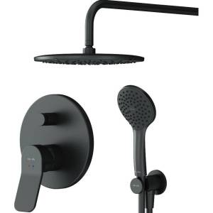 Душевой комплект для душа Am.Pm X-Joy FB85A1RH02 черный, с внутренней частью